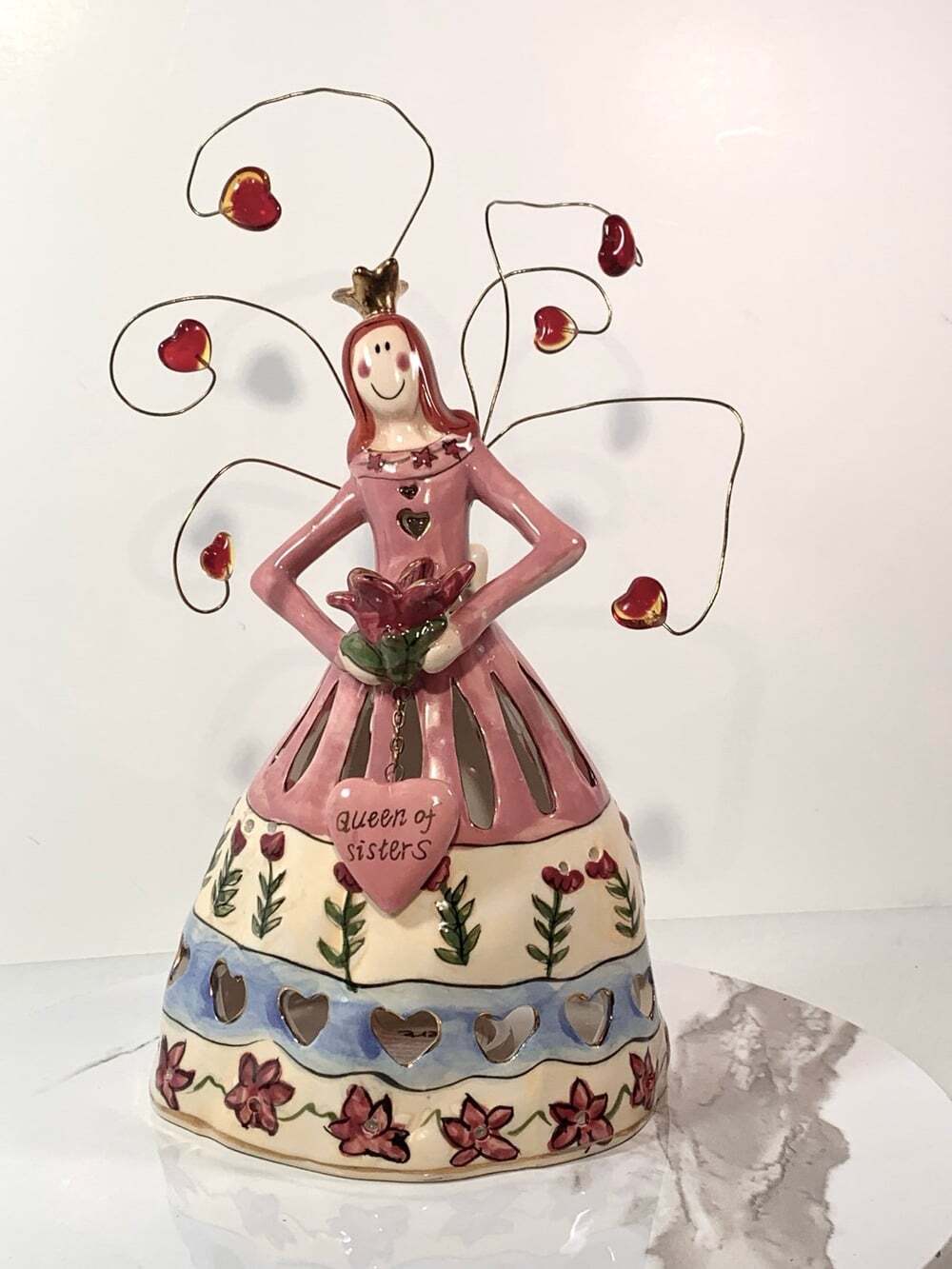 Queen of Sisters candle holder By Blue Sky 2009